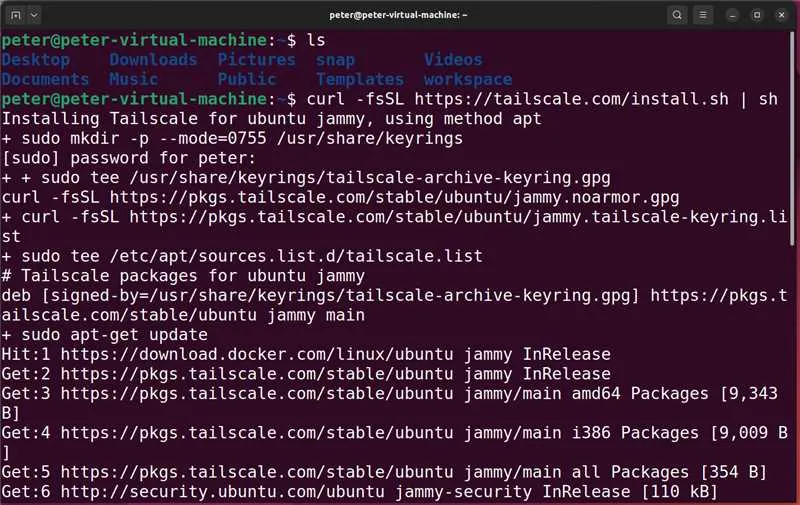如果“网络好”,一条命令,输入密码就能完成安装了